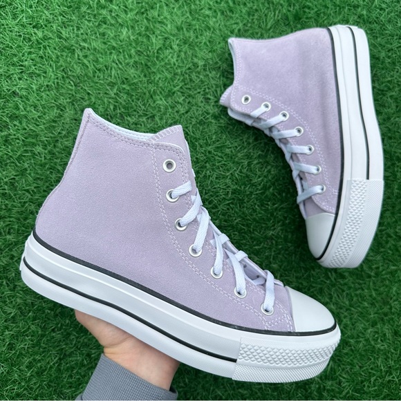 Converse Chuck Taylor All Star Lift Platform High Top Vapor Violet - Picture 2 of 14